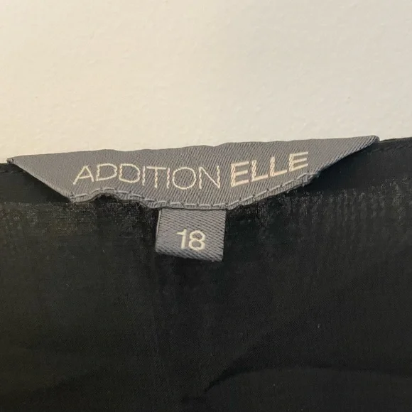 Plus Size Addition Elle Ruffled Blouse - Picture 3 of 3